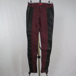 Bongo Burgundy/Black Pants